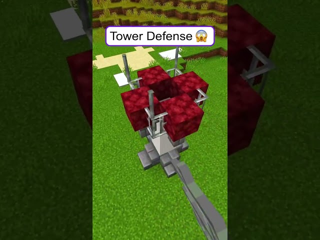 Snow Golem Tower Defense Trick for your Minecraft World