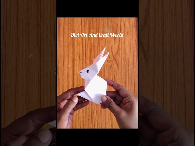 How to make origami Rabbit 🐇| Paper Rabbit | Bunny #shorts