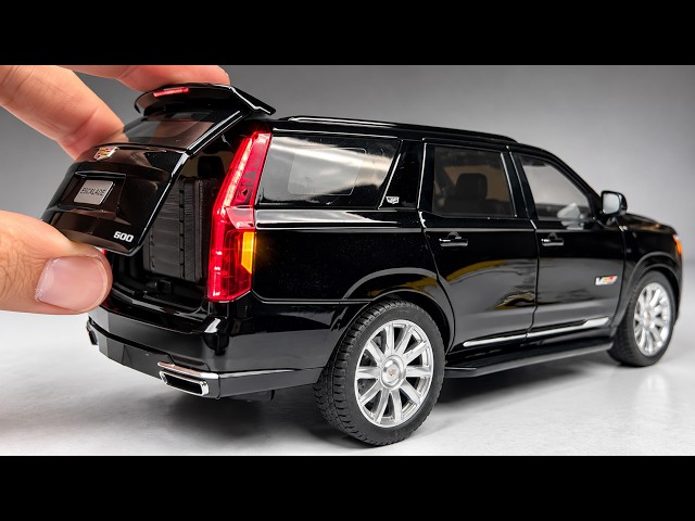 Unboxing of Cadillac Escalade 1:24 Scale Diecast Model SUV Car