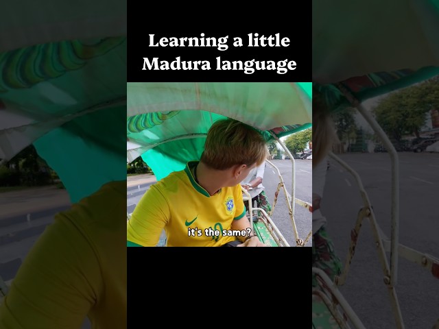 Madura lesson in Java! 🇮🇩
