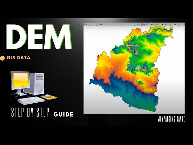 How to Create a DEM (Digital Elevation Model) Map in ArcMap: Step-by-Step Tutorial