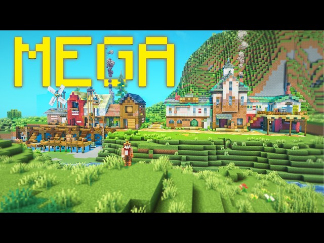 Starting my MEGA BASE in Minecraft Create Mod
