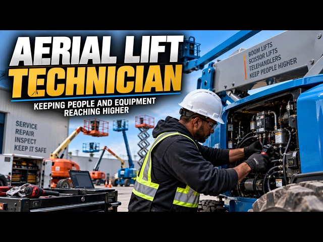 Aerial Lift Technician | Servicing the Machines That Work at Height