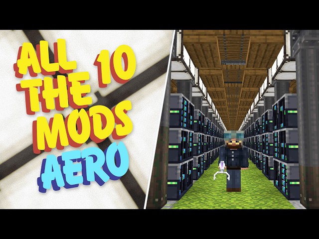 All The Mods 10 Aeronautics EP21 I Broke AE2 With Infinite Storage Inception