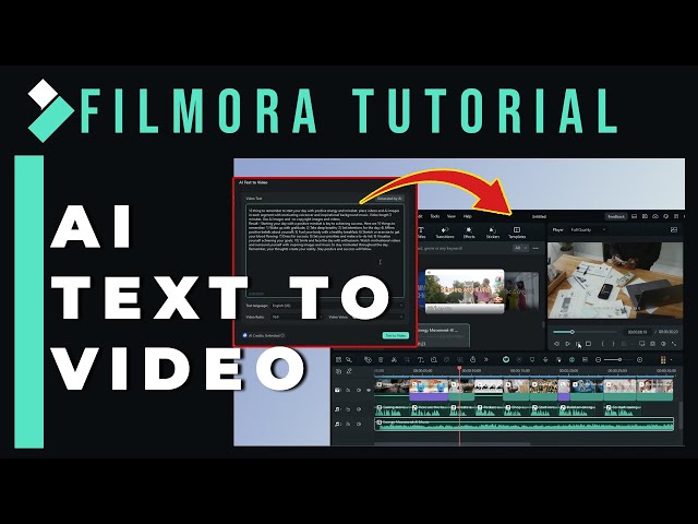 Text To Video【Filmora AI Function】