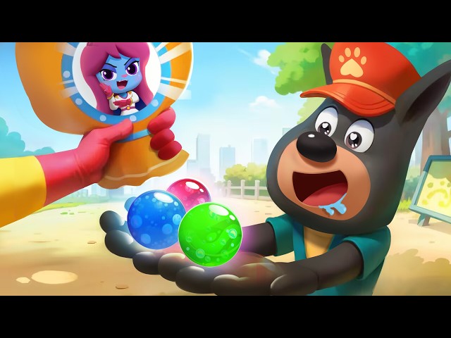 ลูกกวาดซุปเปอร์พาวเวอร์🍬 | การ์ตูนเด็ก | เบบี้บัส | นายอําเภอลาบราดอร์ | Kids Cartoon | BabyBus