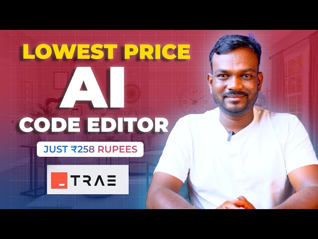 I Built a Real App in 10 Minutes with this Code Editor | Trae Ai Code Editor | Ai Tamil | TRAE Tamil