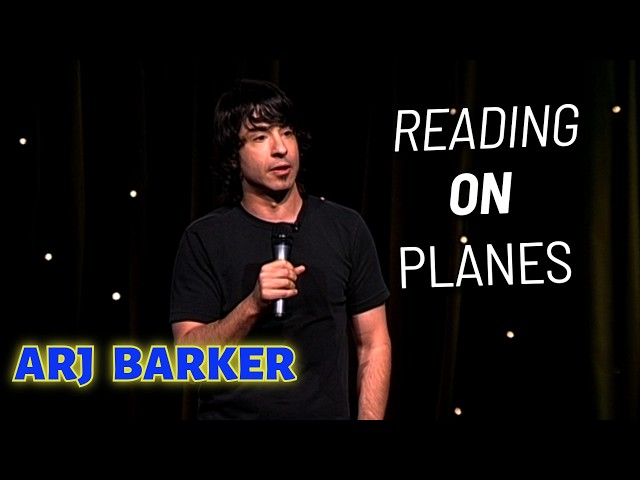 Arj Barker - Reading on Planes