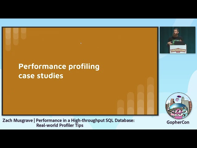 GopherCon 2022: Performance in a High-throughput SQL Database - Zach Musgrave