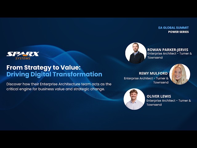 From Strategy to Value: EA-Driven Digital Transformation | Sparx Systems