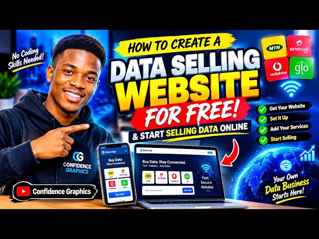 How to Create a Data Selling Website for FREE & Start Selling Data Online 🔥 | Step-by-Step