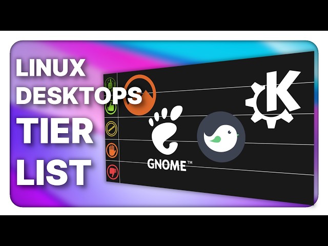 Ranking Linux desktop environments for 2026 !