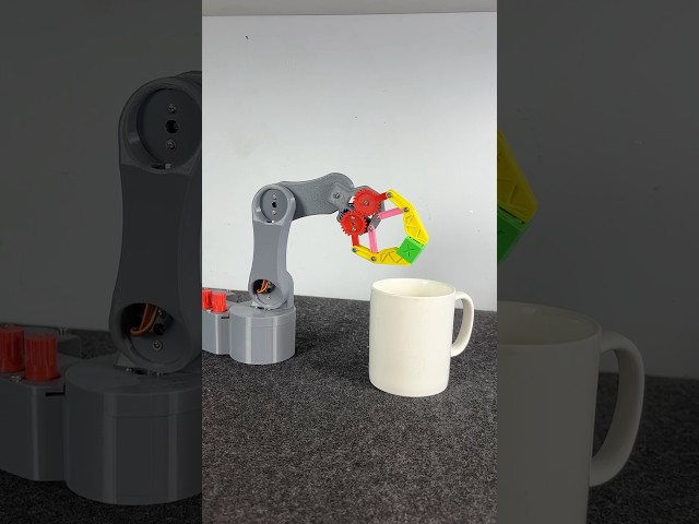 4 DOF 3D Printed Robot Arm #jlcpcb #arduino
