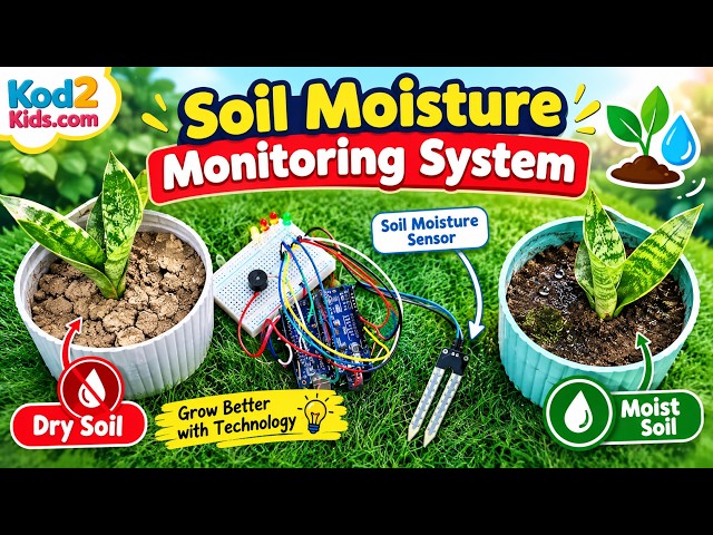 Soil Monitoring System Using Arduino 🌱 | Smart Agriculture Project | Soil Moisture Sensor