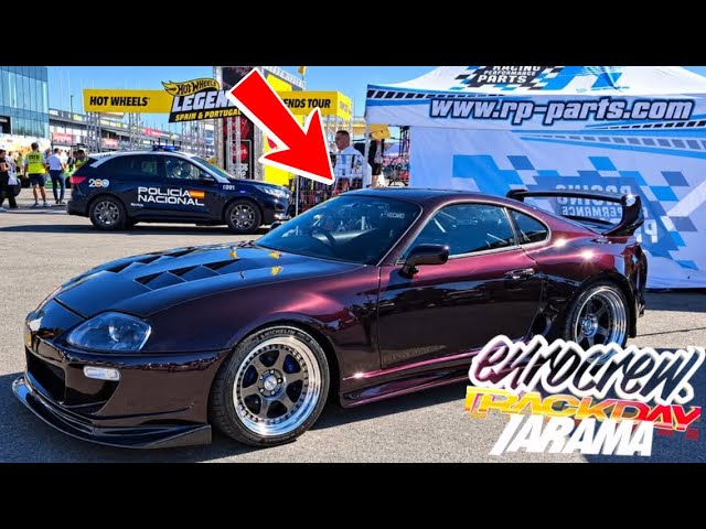 JAVI SRC PRESENTS HIS 1000HP TOYOTA SUPRA AT THE 2026 JARAMA EUROCREW