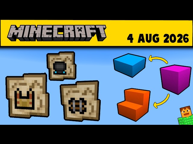 Mojang finally added them!