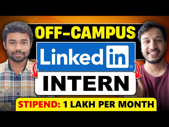Tier 3 to LinkedIn SWE Intern | 1 Lakh per month Stipend | 45 Lakh CTC | LinkedIn Interview Exp