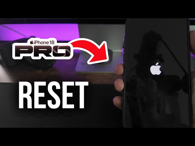 How to Force Reset iPhone 18 Pro - Tutorial