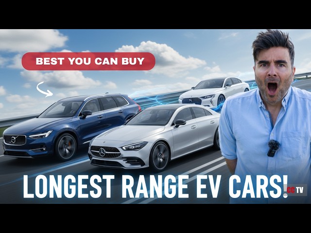 THE LONGEST-RANGE ELECTRIC CARS IN THE UK RIGHT NOW! 2026