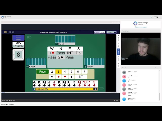 Bridge Practice: DON'T PANIC!! with Leon Meier | Learn Bridge Online