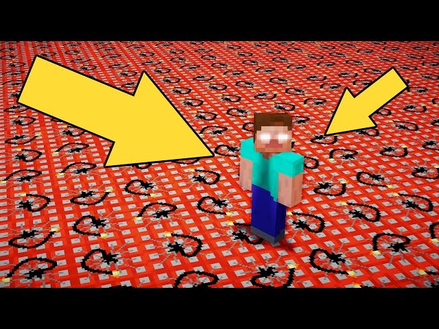 100,000 TNT VS HEROBRINE | Minecraft