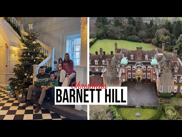 Christmas at Barnett Hill Hotel | Festive Stay in the Surrey Countryside ✨🎄