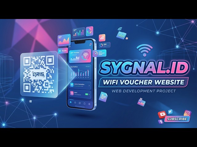 Sygnal.Id - Wifi Voucher Website | Web Development Project