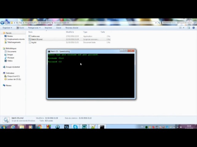 Advanced Batch OS SpeedCoding - The Basics