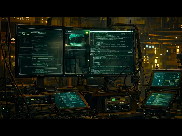 No Distractions Coding Music | Deep Hacker Atmosphere