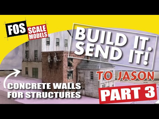 BUILD IT. SEND IT! PART 3 - Model Concrete Walls for Structures