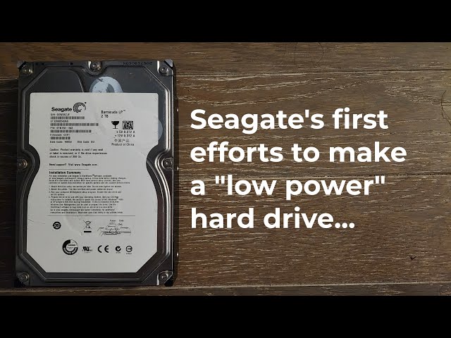 Hard Drive Sounds: Seagate Barracuda LP ST32000542AS