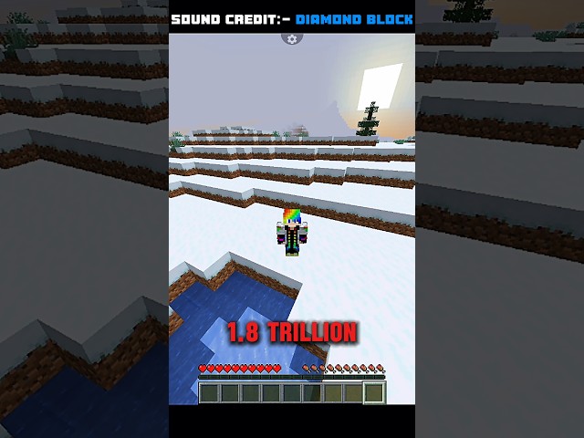 How Much Weight You Can Carry in Minecraft?!⛏️💎