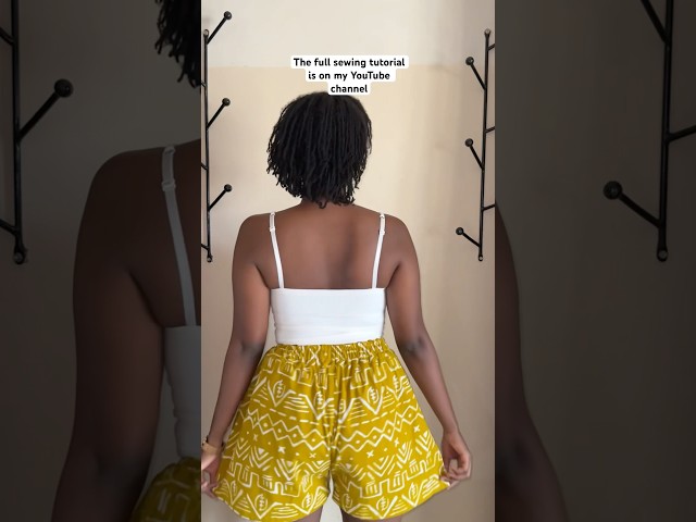 Trendy Jumbo/Baggy Shorts Sewing Tutorial