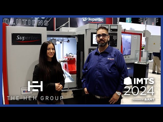 Supertec EGM-80CNC Compact ID/OD Grinder | IMTS 2024