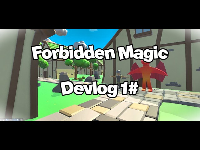 Forbidden Magic Devlog 1# #gamedev #game #unity #fyp #devlog #video #gamedevelopment #3d #youtube