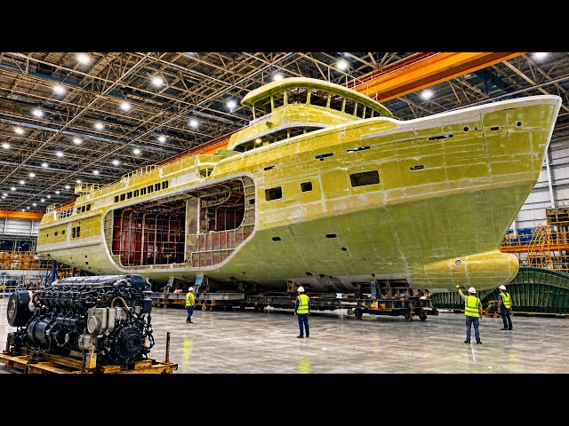 Inside the Factory Producing Nordhavn's Toughest Ocean-Crossing Yachts