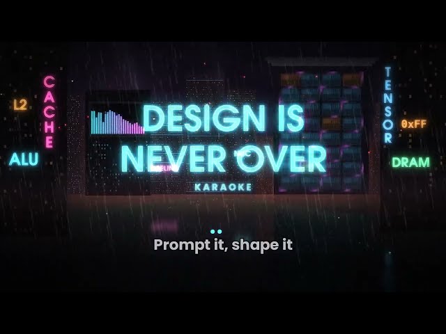 Design Is Never Over  (720p, with lyrics)