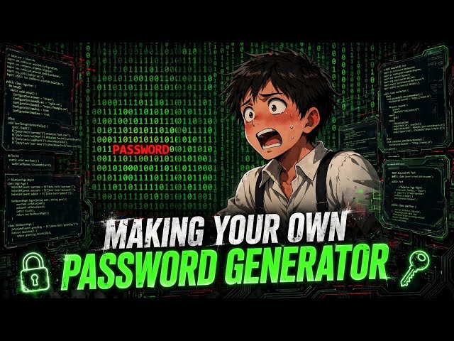 Create your own password generator 🧩 in just 2 minutes | Silentorbit👾
