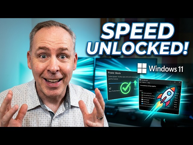 Windows 11 Slow? Change These 3 Settings RIGHT NOW