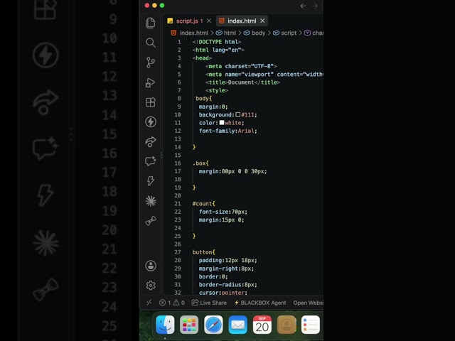 “CAN JAVASCRIPT CONTROL THIS COUNTER?! 🤯”
