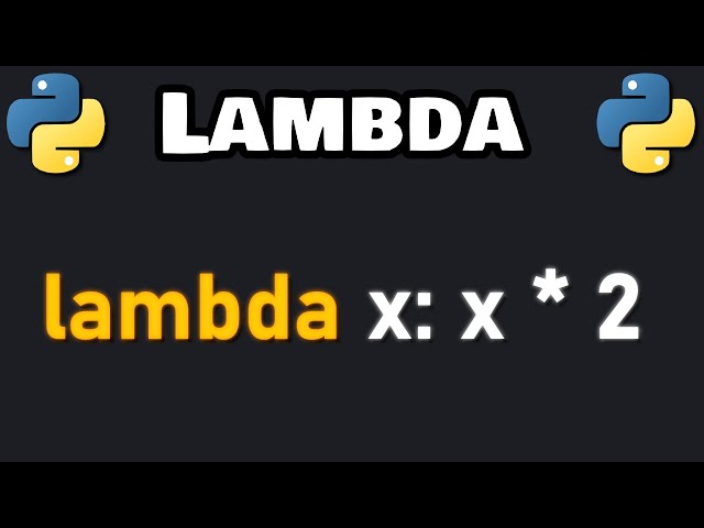 Learn Python LAMBDA in 6 minutes! 🚮