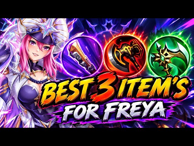FREYA USER'S TRY THIS 3 BEST ITEM'S FOR FREYA ( MUST WATCH ) FREYA BEST BUILD 2026