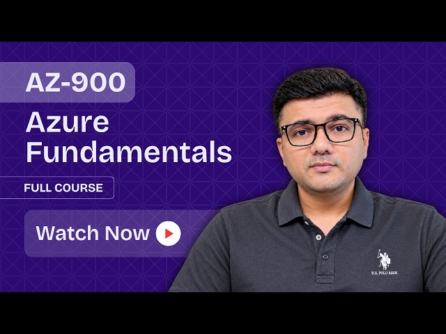 AZ-900 Azure Fundamentals Full Course 2026 | Complete Certification Preparation