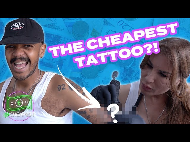 I Found The Cheapest Tattoo In London | The Cheapest