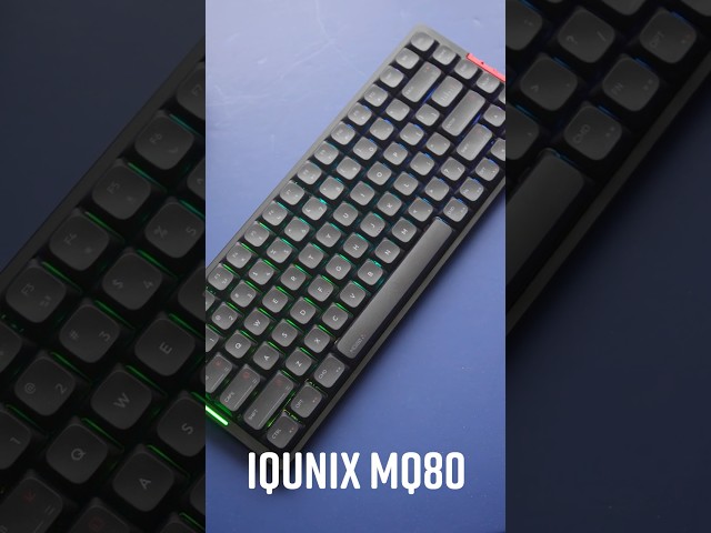 IQUNIX MQ80 - Low Profile Keyboard