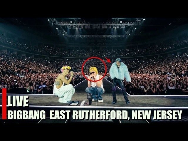 LIVE BIGBANG AT EAST RUTHERFORD ! G-Dragon, Taeyang, and Daesung captured the hearts of 50,000 fans