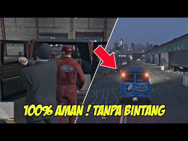 CARA CEPAT CURI MOBIL BUGSTARS | GTA 5 MISI 11 : BUGSTARS EQUIPMENT (HEIST SETUP -PLAN B) | PC