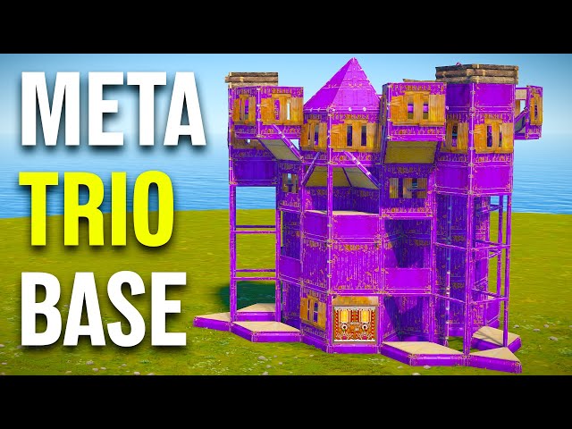 Ultimate Solo/Duo/Trio Rust Base Design - Simple & Easy - META Shooting Floor -  2023 Complete Guide