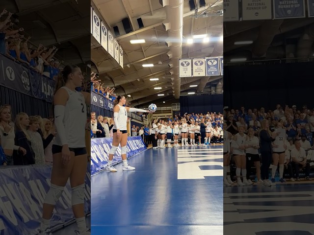 KATE GETS A KILL TO WIN SET 2 😱 📺 ESPN+ #volleyball