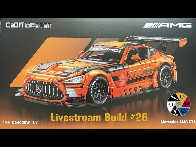 LIVE BUILD: CaDA Mercedes-AMG GT3 | Full Assembly + Details! - #26